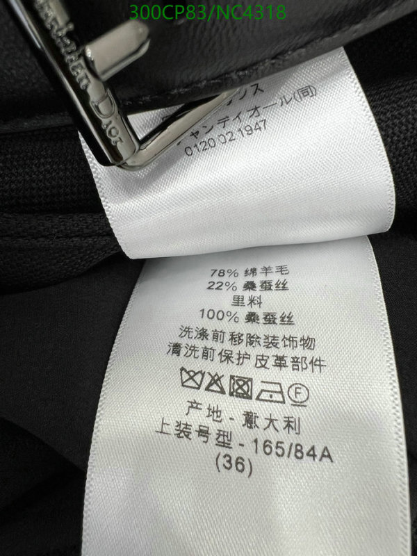 Dior-Clothing Code: NC4318 $: 300USD