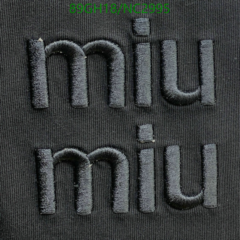 MIUMIU-Clothing Code: NC2995 $: 89USD