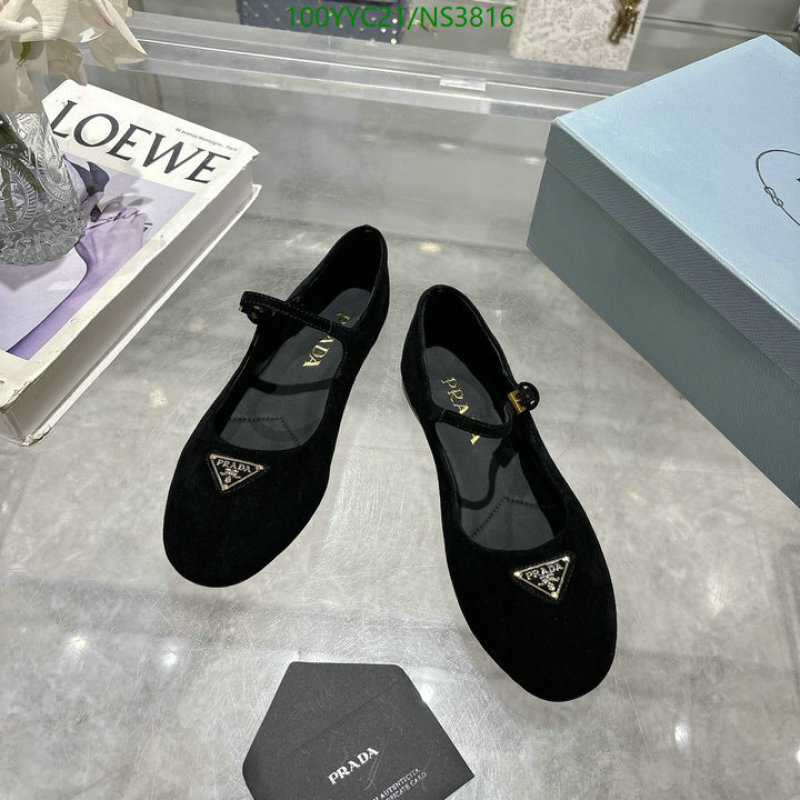 Prada-Women Shoes Code: NS3816 $: 100USD