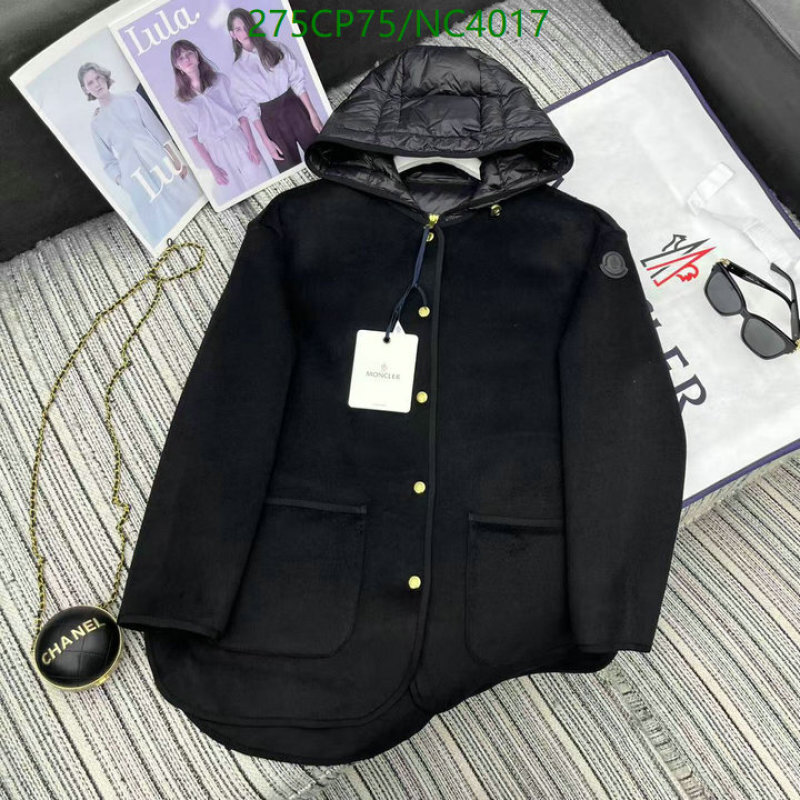 Moncler-Down jacket Women Code: NC4017 $: 275USD