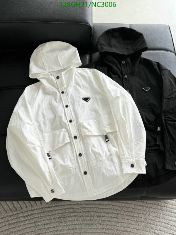 Prada-Clothing Code: NC3006 $: 129USD