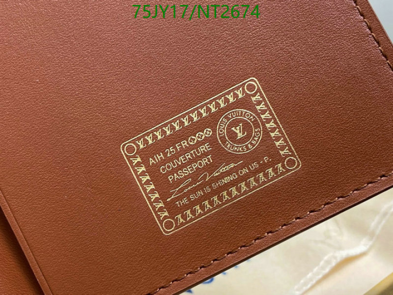 LV-Wallet Mirror Quality Code: NT2674 $: 75USD