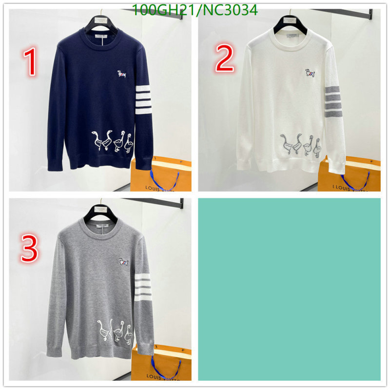 Thom Browne-Clothing Code: NC3034 $: 100USD