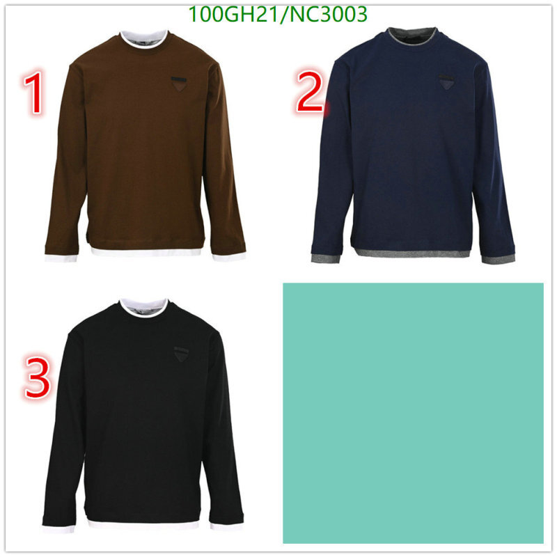 Prada-Clothing Code: NC3003 $: 100USD