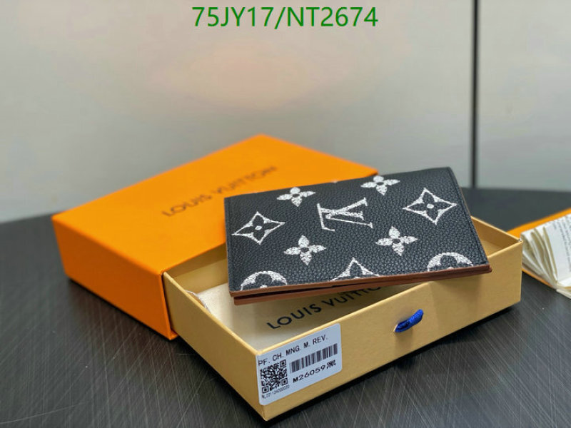 LV-Wallet Mirror Quality Code: NT2674 $: 75USD