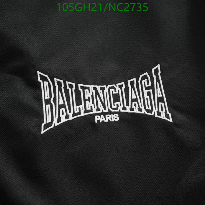 Balenciaga-Clothing Code: NC2735 $: 105USD