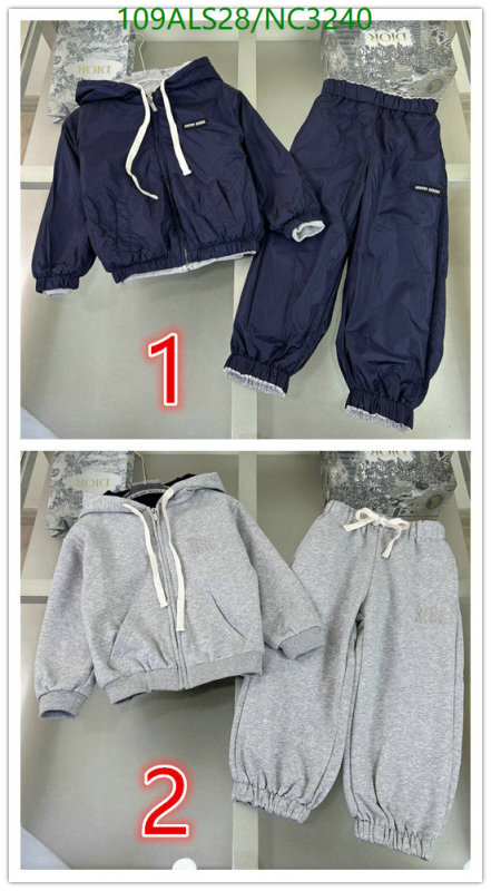 MIUMIU-Kids Clothing Code: NC3240 $: 109USD