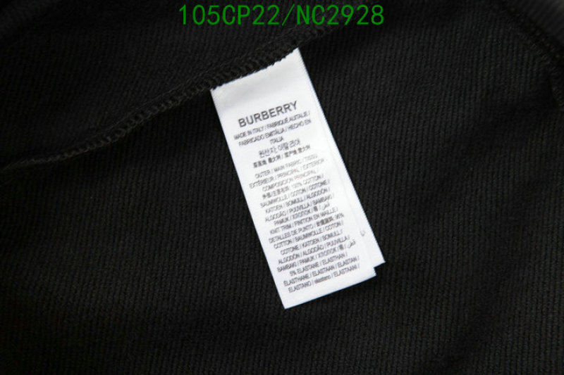 Burberry-Clothing Code: NC2928 $: 105USD