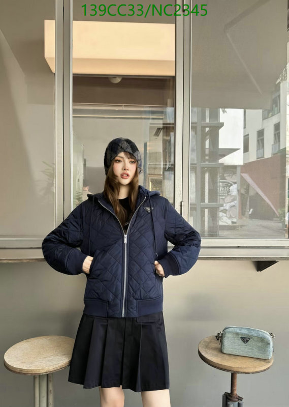Prada-Down jacket Women Code: NC2345 $: 139USD