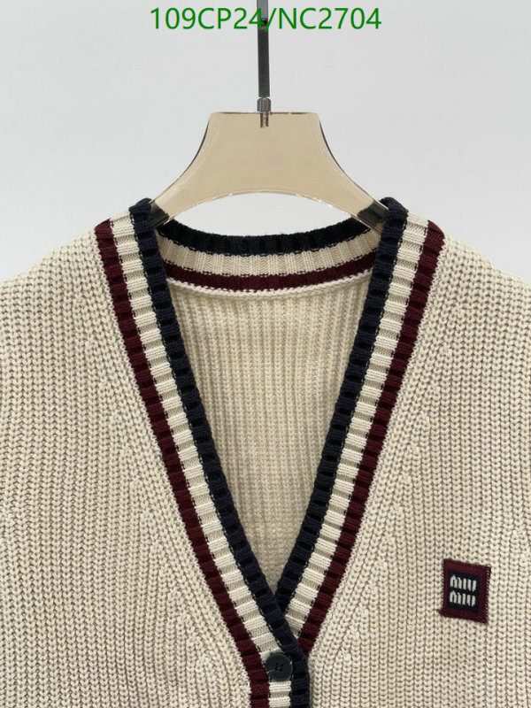MIUMIU-Clothing Code: NC2704 $: 109USD