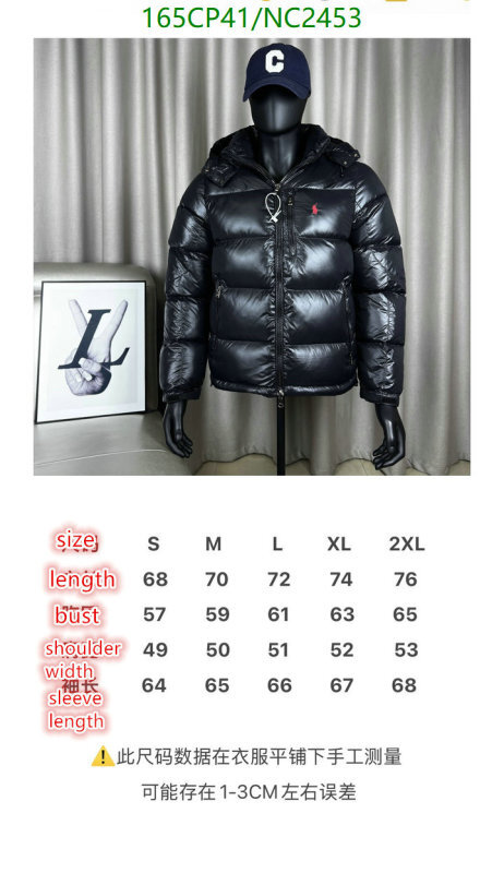 Ralph Lauren-Down jacket Women Code: NC2453 $: 165USD