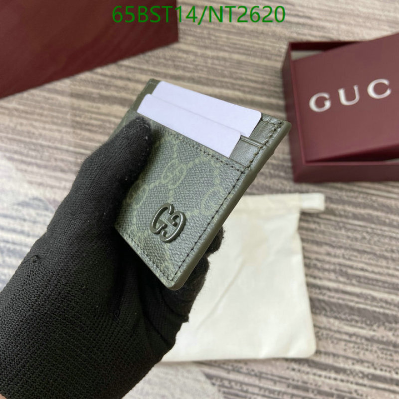 Gucci-Wallet Mirror Quality Code: NT2620 $: 65USD