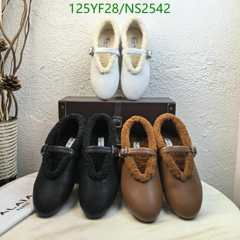 ALAIA-Women Shoes Code: NS2542 $: 125USD