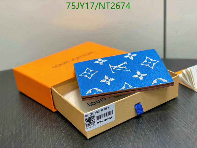 LV-Wallet Mirror Quality Code: NT2674 $: 75USD