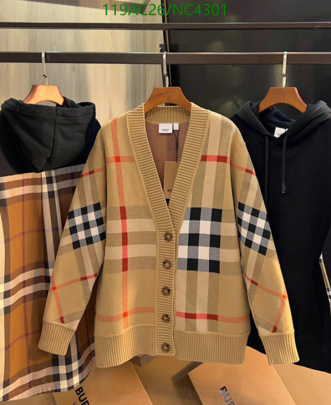 Burberry-Clothing Code: NC4301 $: 119USD