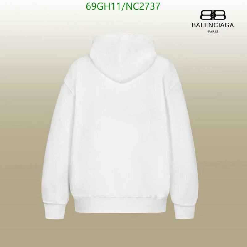 Balenciaga-Clothing Code: NC2737 $: 69USD