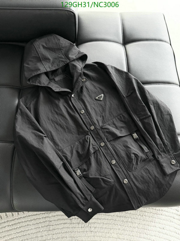 Prada-Clothing Code: NC3006 $: 129USD