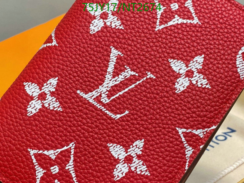 LV-Wallet Mirror Quality Code: NT2674 $: 75USD