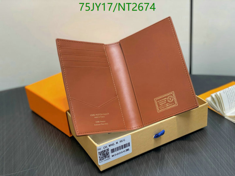 LV-Wallet Mirror Quality Code: NT2674 $: 75USD