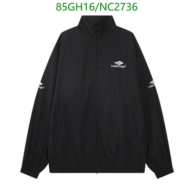 Balenciaga-Clothing Code: NC2736 $: 85USD