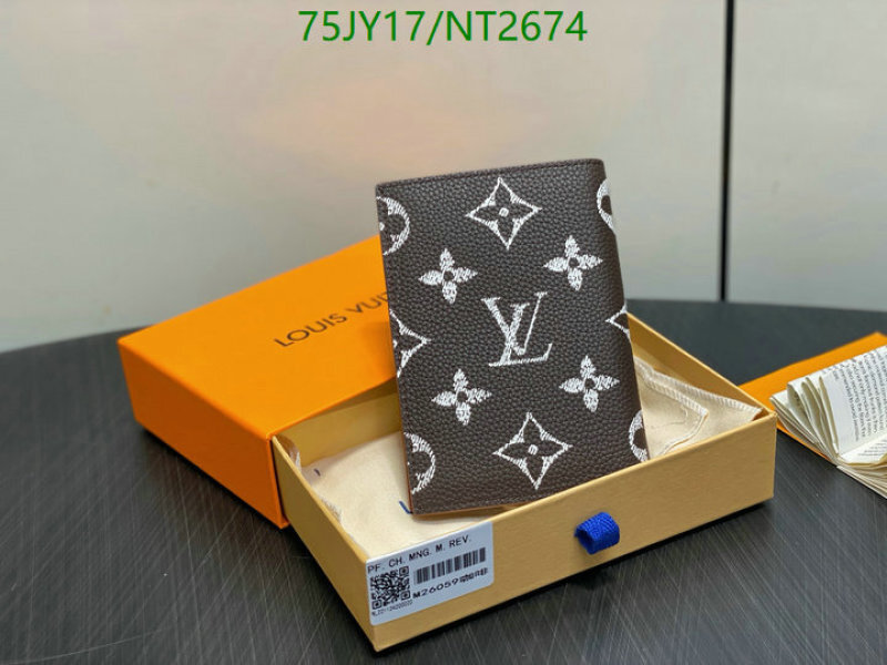 LV-Wallet Mirror Quality Code: NT2674 $: 75USD