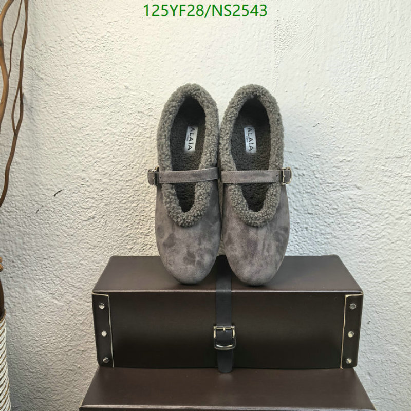 ALAIA-Women Shoes Code: NS2543 $: 125USD