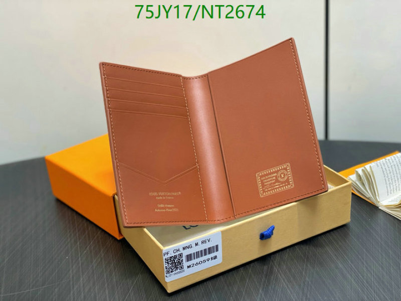 LV-Wallet Mirror Quality Code: NT2674 $: 75USD