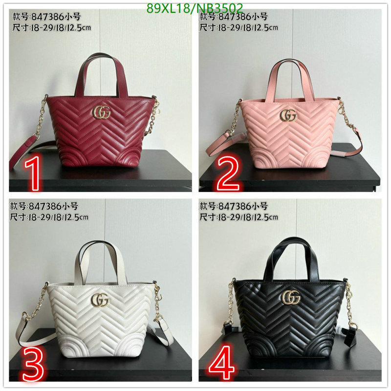 Gucci-Bag-4A Quality Code: NB3502 $: 89USD