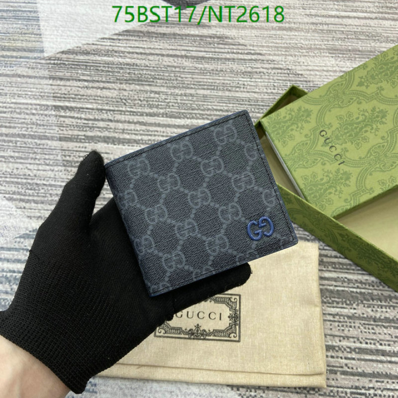 Gucci-Wallet Mirror Quality Code: NT2618 $: 75USD