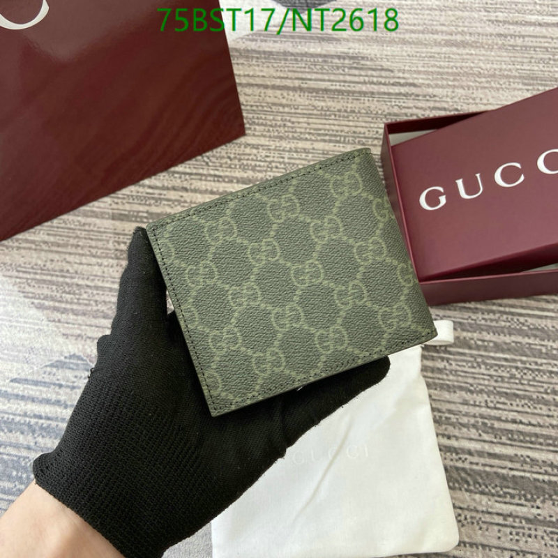 Gucci-Wallet Mirror Quality Code: NT2618 $: 75USD