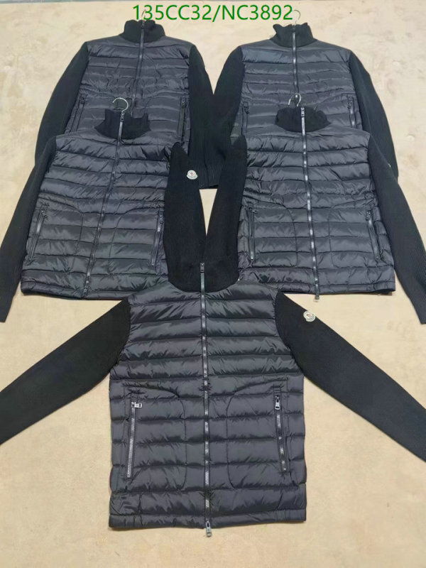 Moncler-Down jacket Men Code: NC3892 $: 135USD