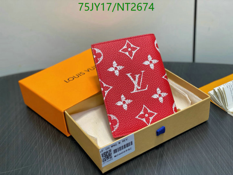 LV-Wallet Mirror Quality Code: NT2674 $: 75USD
