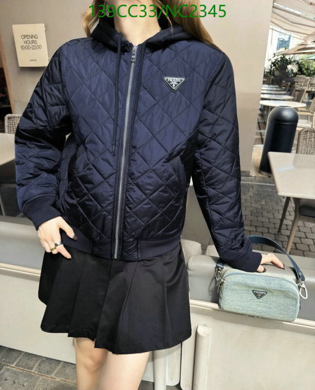 Prada-Down jacket Women Code: NC2345 $: 139USD