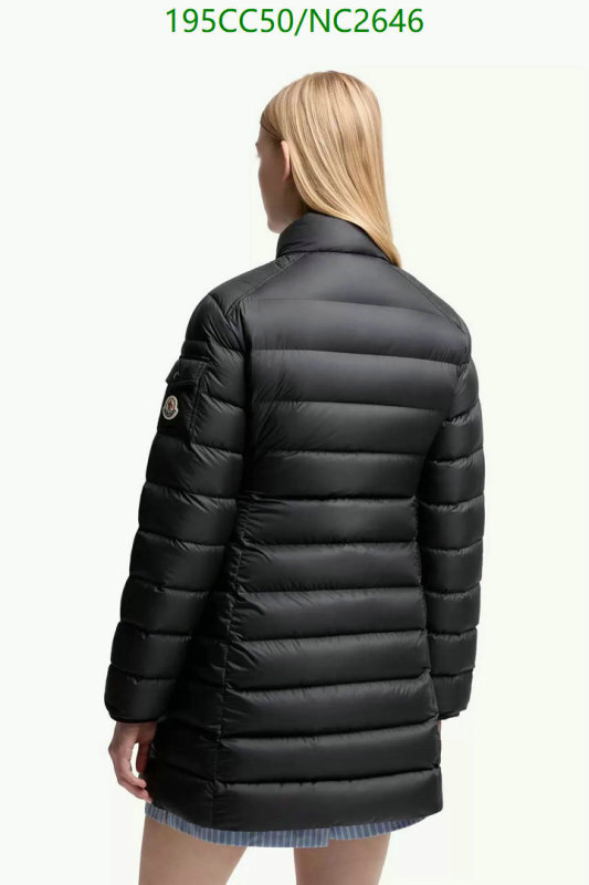 Moncler-Down jacket Women Code: NC2646 $: 195USD