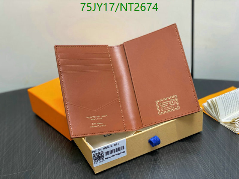 LV-Wallet Mirror Quality Code: NT2674 $: 75USD