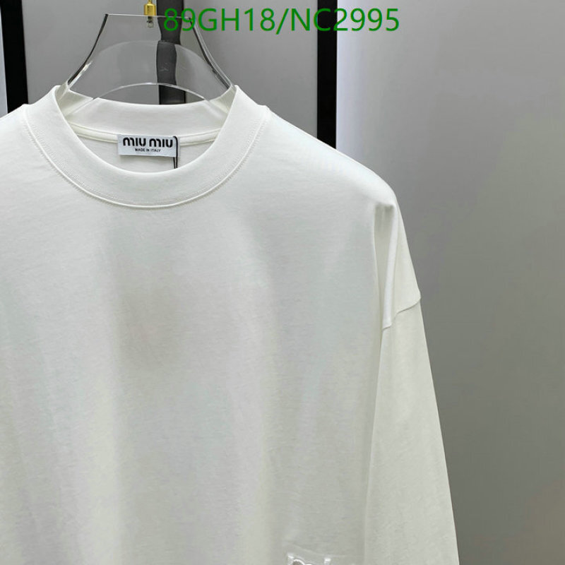 MIUMIU-Clothing Code: NC2995 $: 89USD