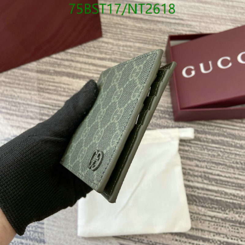 Gucci-Wallet Mirror Quality Code: NT2618 $: 75USD