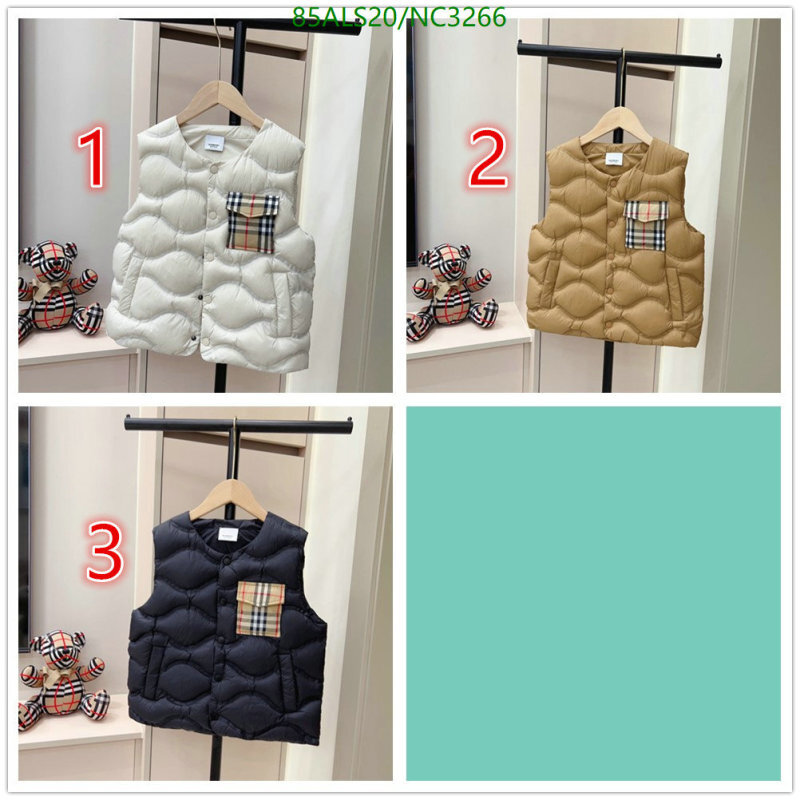 Burberry-Kids Clothing Code: NC3266 $: 85USD