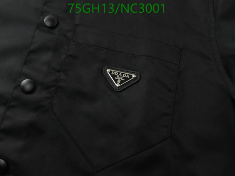 Prada-Clothing Code: NC3001 $: 75USD