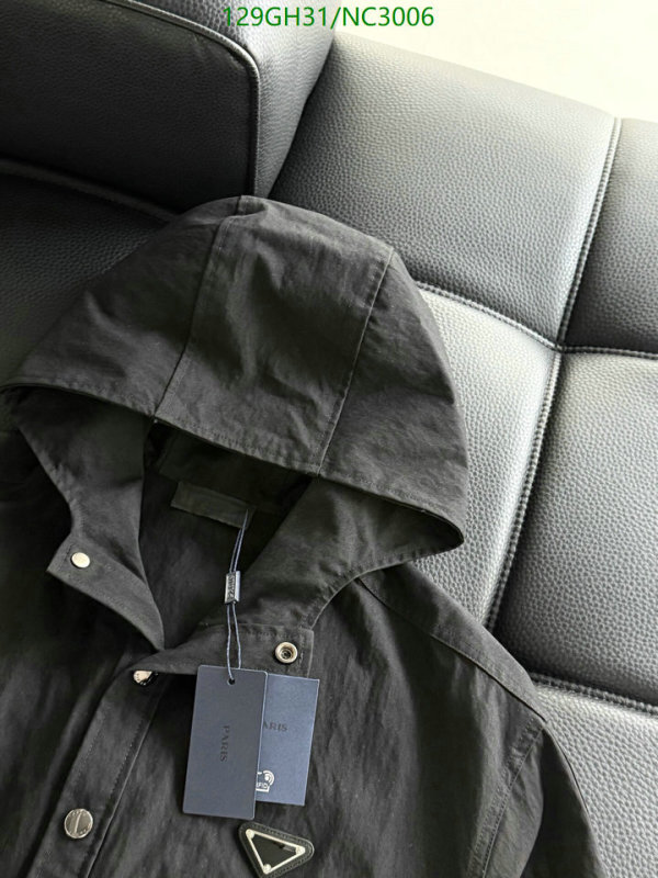 Prada-Clothing Code: NC3006 $: 129USD
