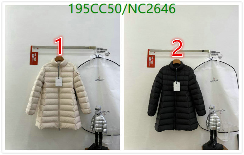 Moncler-Down jacket Women Code: NC2646 $: 195USD