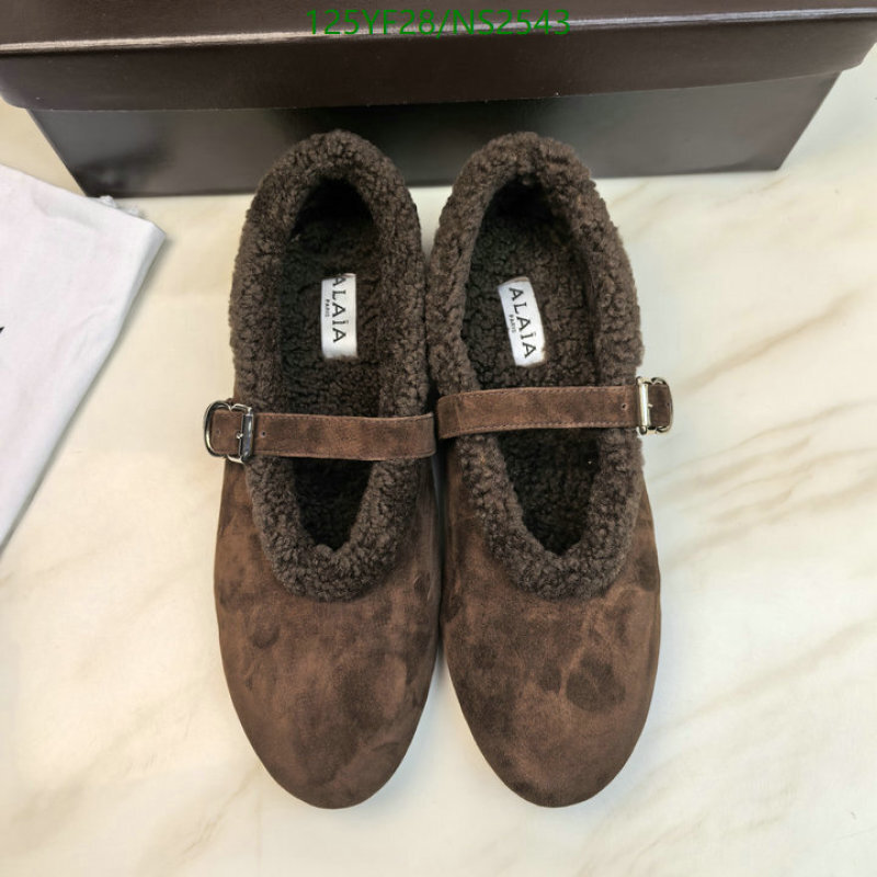ALAIA-Women Shoes Code: NS2543 $: 125USD