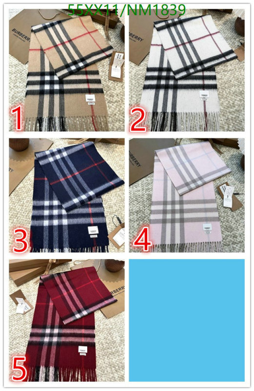 Burberry-Scarf Code: NM1839 $: 55USD