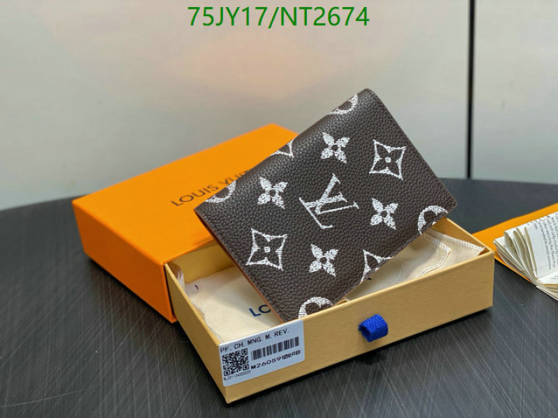 LV-Wallet Mirror Quality Code: NT2674 $: 75USD