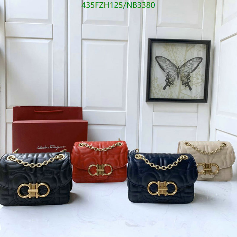 Ferragamo-Bag-Mirror Quality Code: NB3380 $: 435USD
