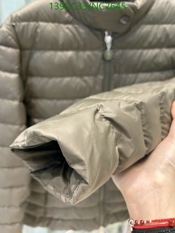 Moncler-Down jacket Women Code: NC2645 $: 139USD