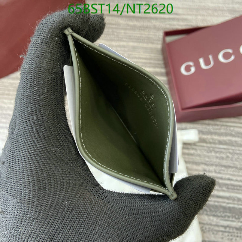 Gucci-Wallet Mirror Quality Code: NT2620 $: 65USD