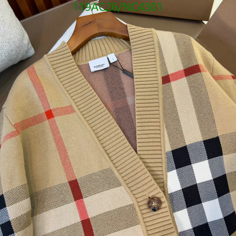Burberry-Clothing Code: NC4301 $: 119USD
