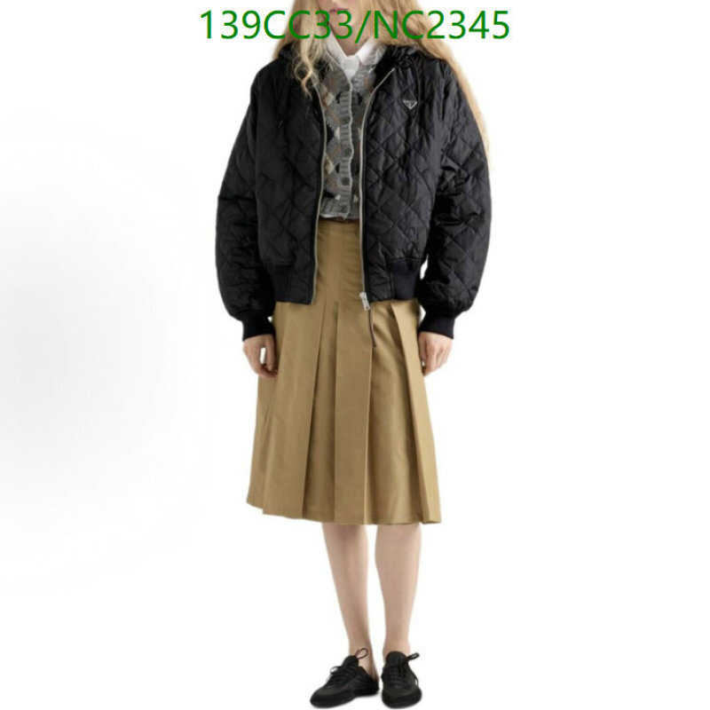 Prada-Down jacket Women Code: NC2345 $: 139USD