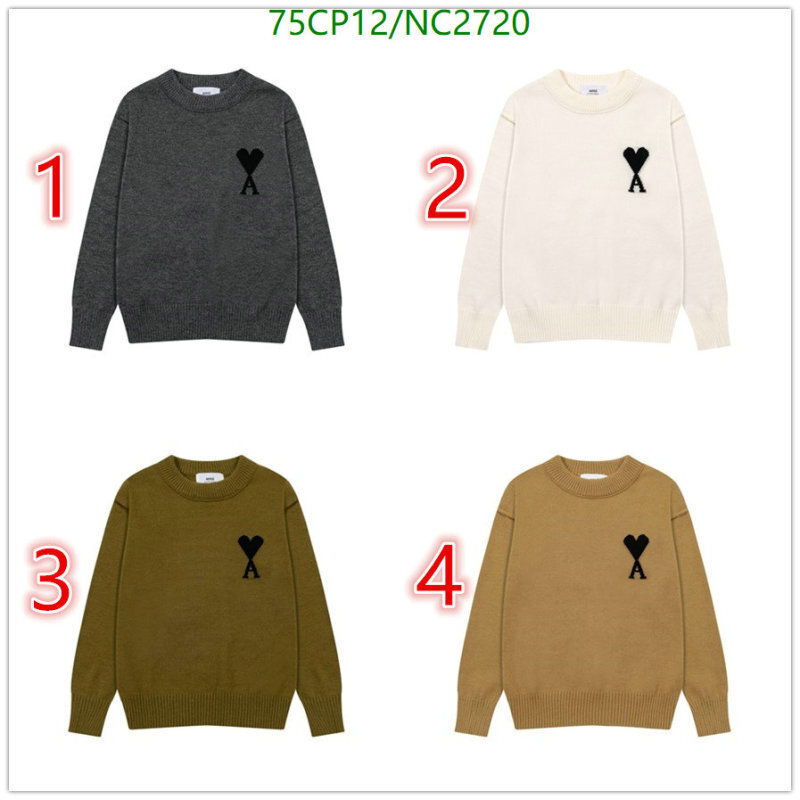 AMI-Clothing Code: NC2720 $: 75USD
